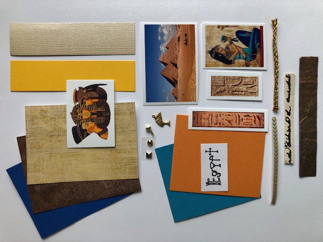 Artist Trading Card Kit of the Month - April 2024 Egypt