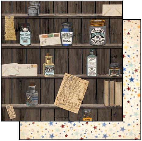 Bo Bunny Press 12 x 12 Carnival Collection - Potions  Bo Bunny Press 12 x 12 Carnival Collection - Potions